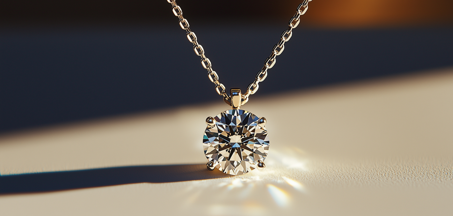 Lab Grown Diamond Necklaces & Pendants | Brilliance.com