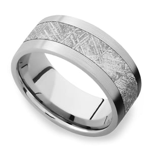 Incredible Men's Meteorite Wedding Rings