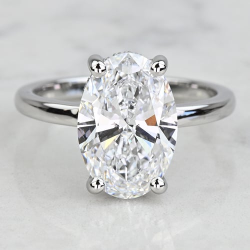 7 Carat Lab Grown Radiant Diamond Custom Engagement Ring