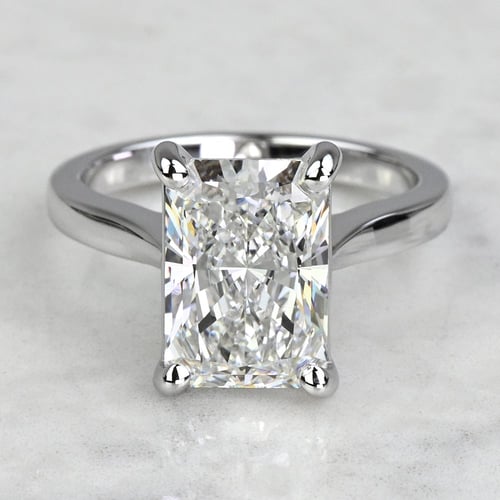 Breathtaking 5 Carat Solitaire Diamond Ring