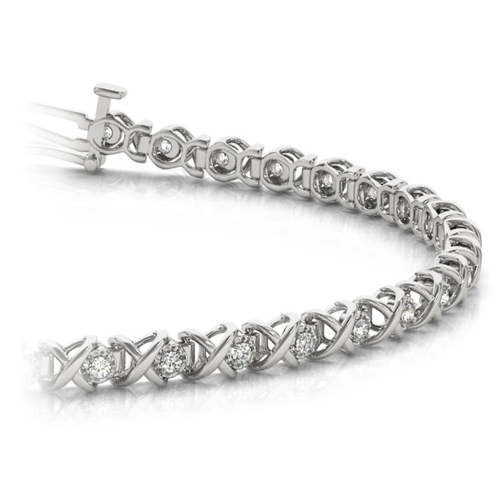 Diamond accent hot sale tennis bracelet