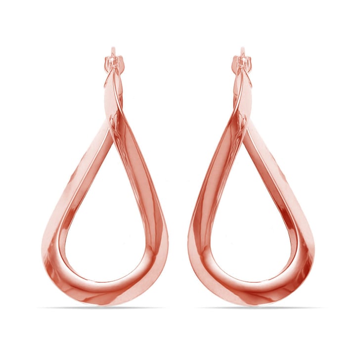 Teardrop Hoop Earrings