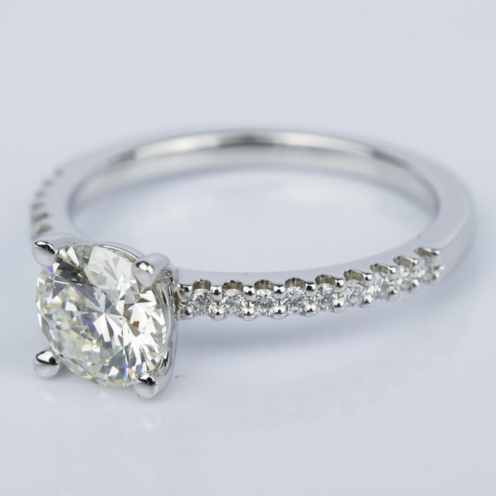 Super Ideal Cut Diamond Engagement Ring (1.25 ct.)