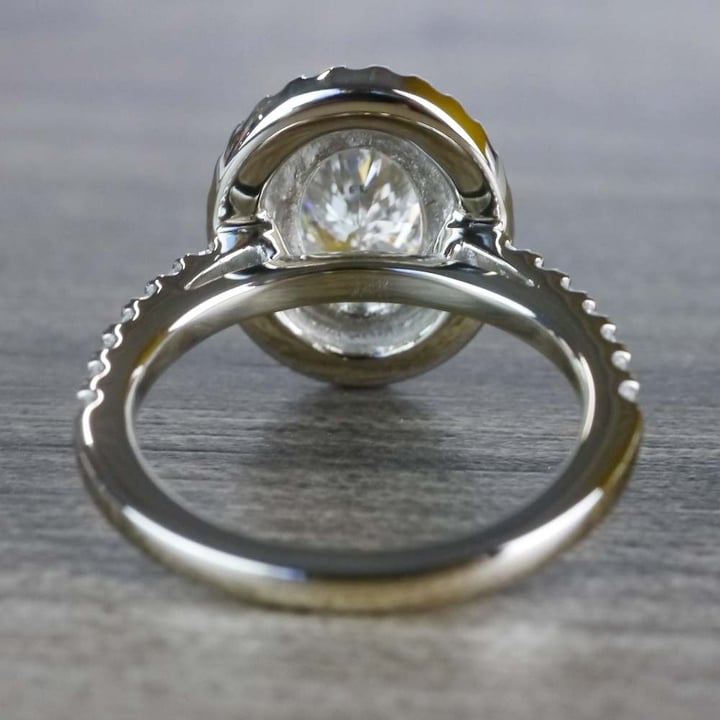 Sparkling Double Halo Ring
