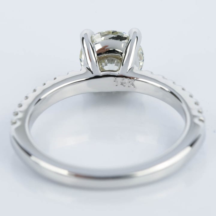 Super Ideal 1 Carat Diamond Engagement Ring