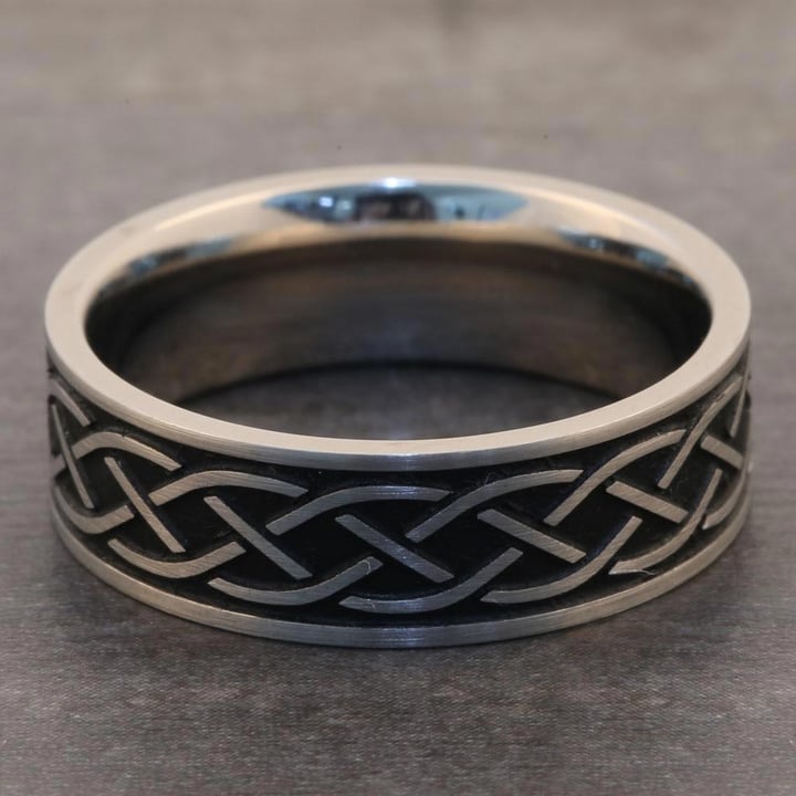 Celtic sailors knot on sale ring