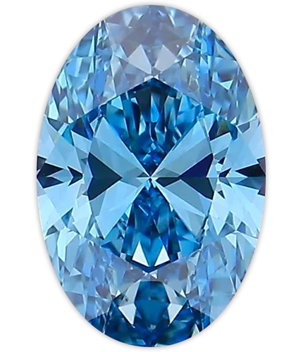 Blue 2024 colored diamonds