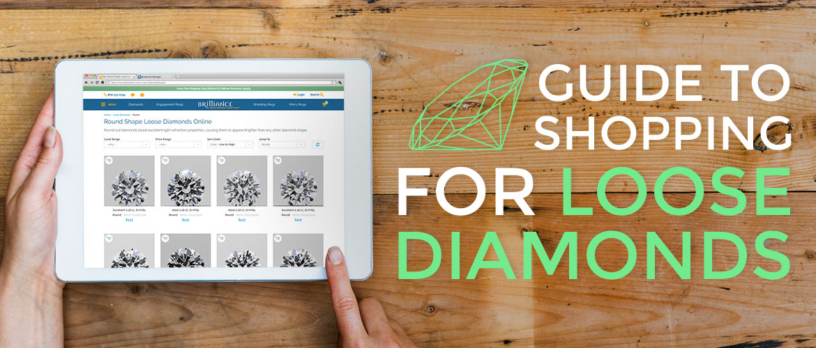 Online sale diamond shopping