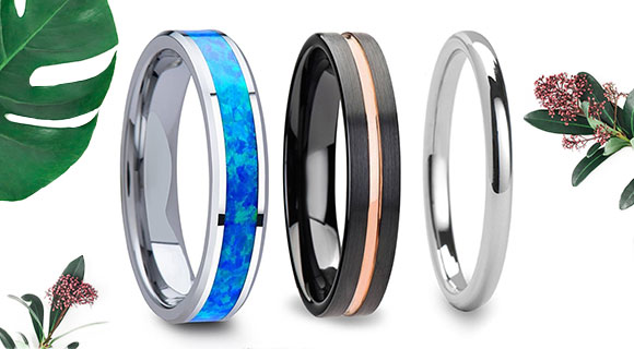 All of the Different Styles of Wedding Bands for Men, Explained