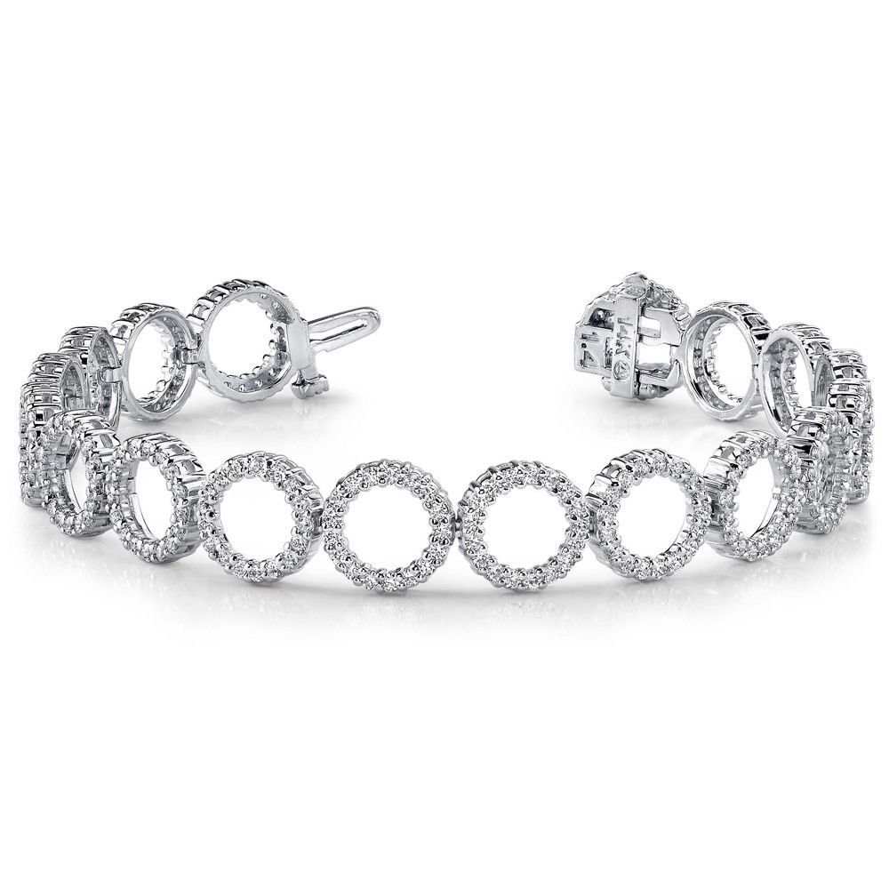 circle diamond bracelet