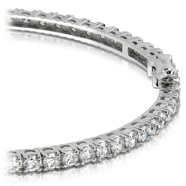 Diamond Eternity Bangle Bracelet in 