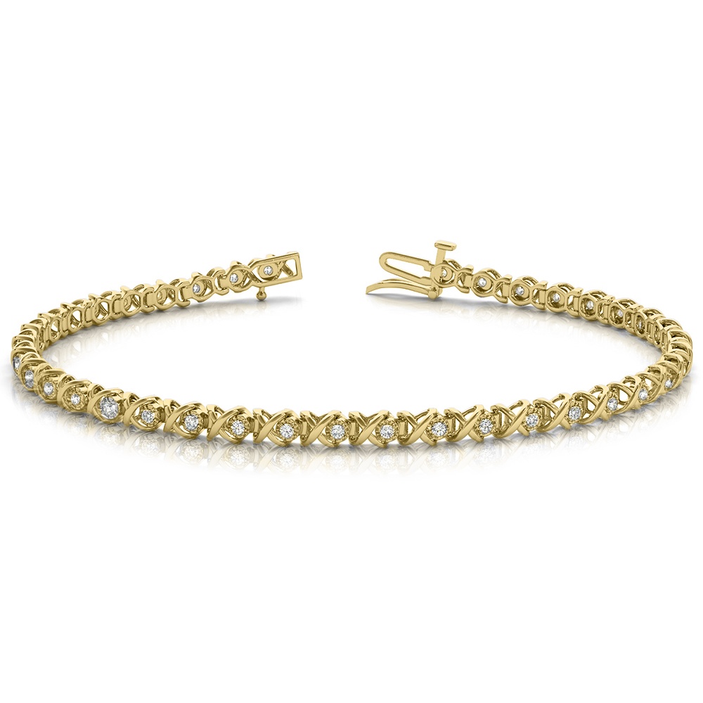 white gold diamond tennis bracelets