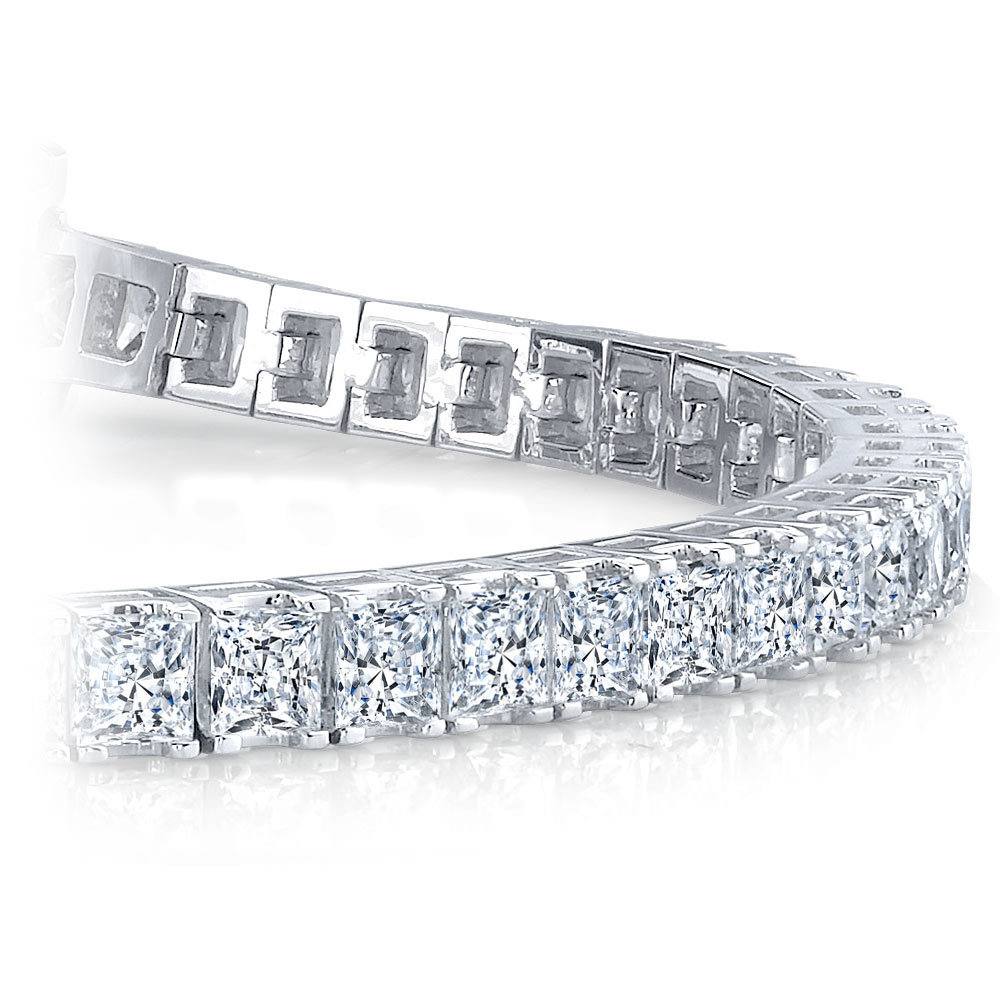 princess cut diamond bracelet