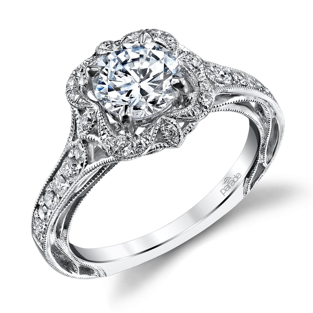 A Stunning Antique Ladies 18 Karat White Gold Filagree Diamond Ring –  Philadelphia Gold & Silver Exchange