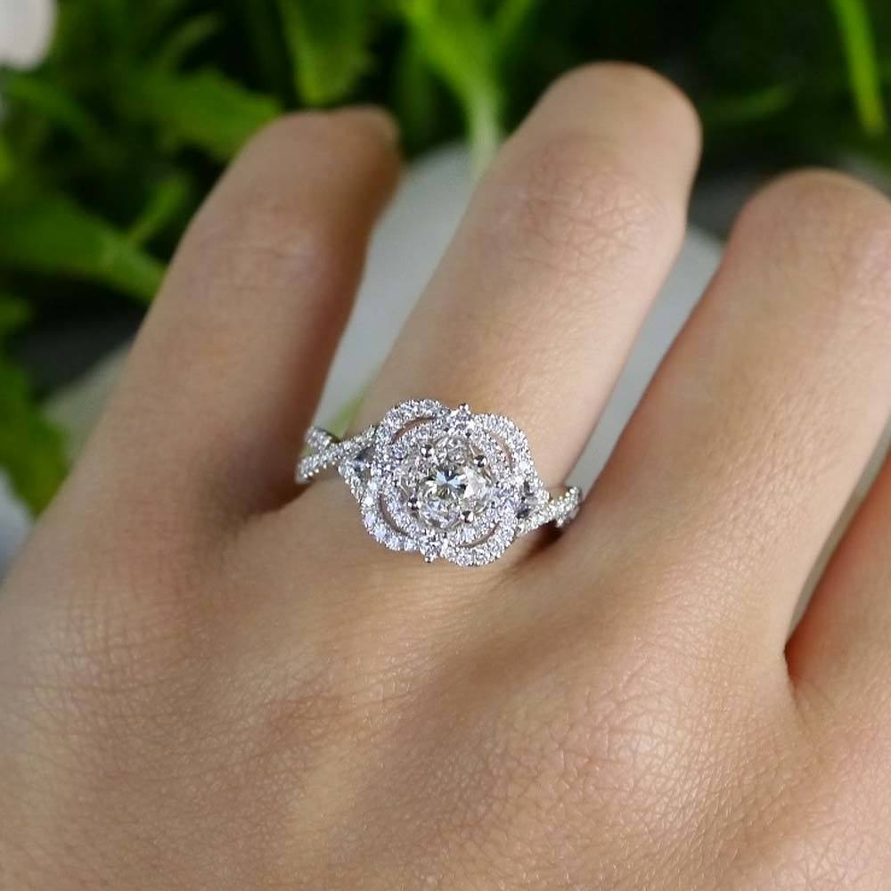 diamond ring double halo