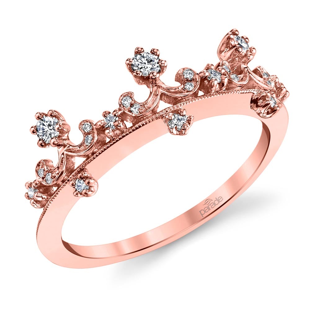 1 1/4 ctw Radiant Lab Grown Diamond Royal Crown Engagement Ring -  Grownbrilliance