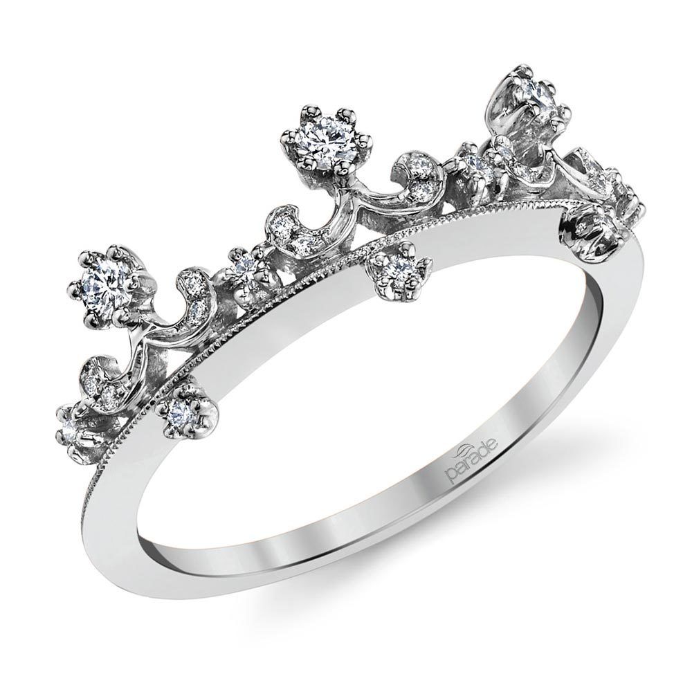 tiara diamond wedding band