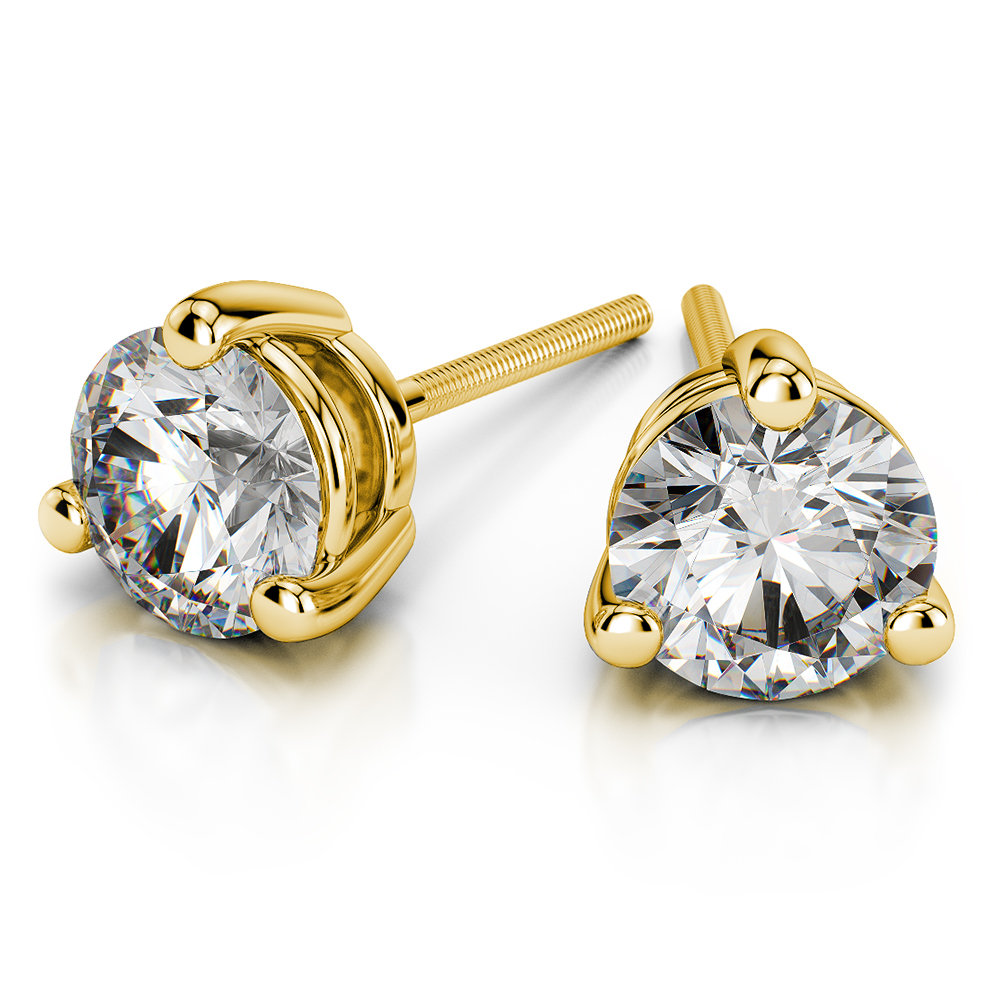 3-prong-diamond-stud-earrings-in-yellow-gold-1-3-ctw