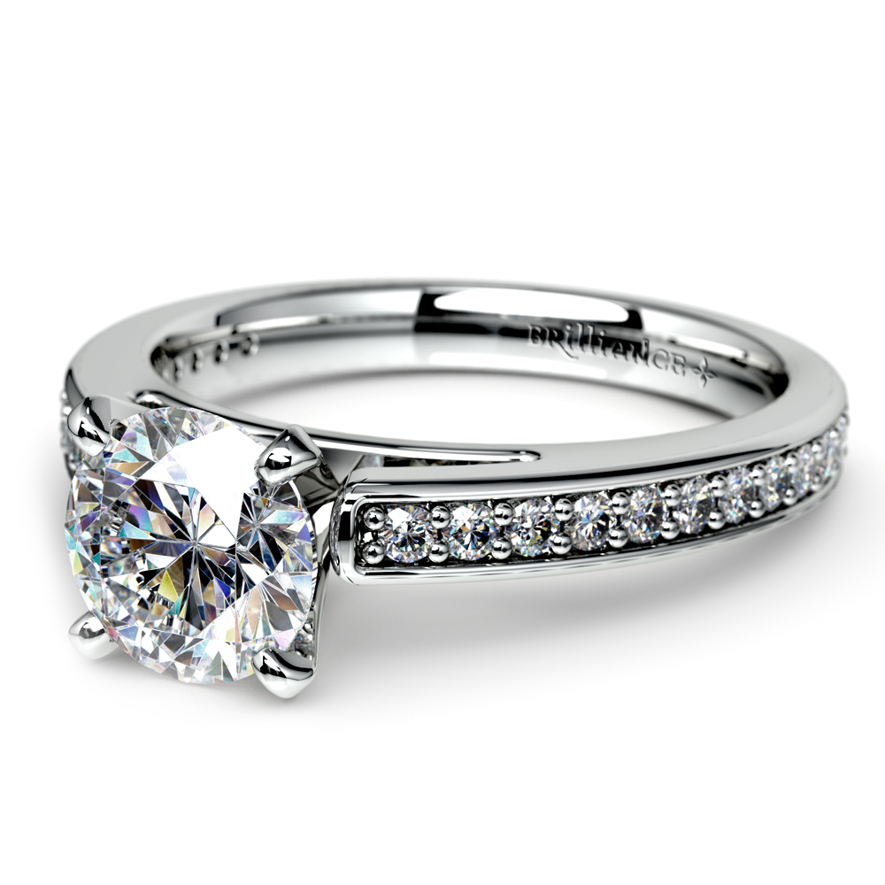 preset diamond engagement rings