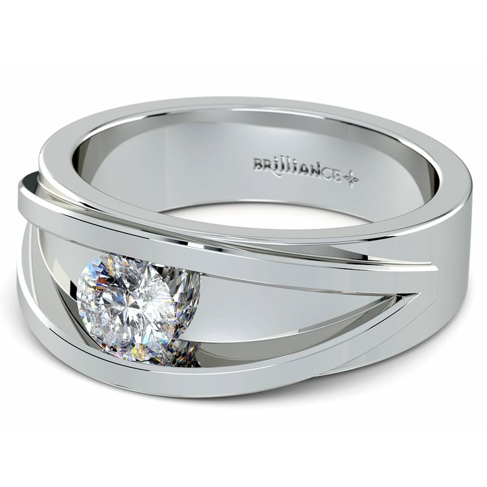 unique mens diamond wedding rings