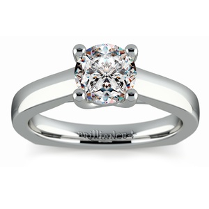 engagement solitaire rocker ring european palladium trellis gold rings milgrain brilliance