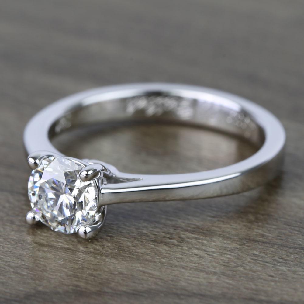 0.80 Carat Diamond Ring (Cathedral Setting)