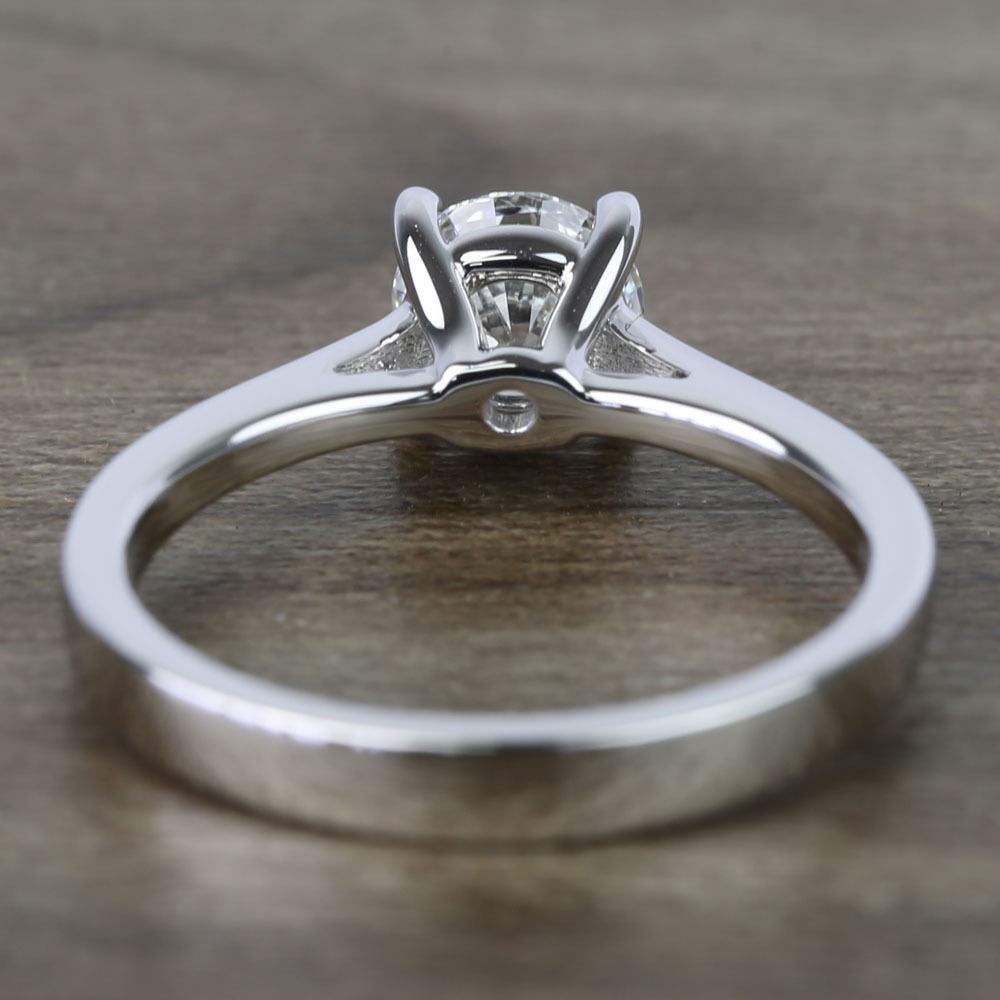 0.80 Carat Diamond Ring (cathedral Setting)