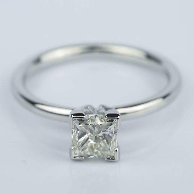 0.90 Carat Diamond Ring - Platinum Engagement Ring