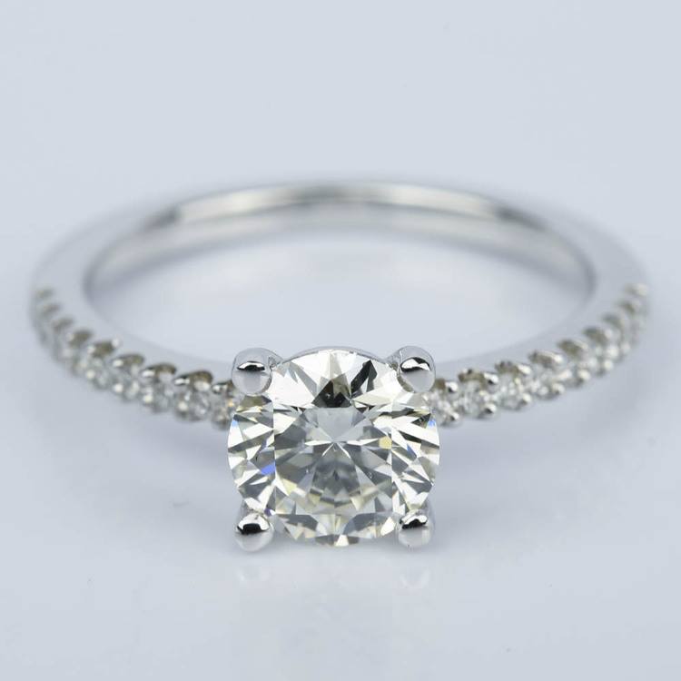 Super Ideal Cut Diamond Engagement Ring (1.25 Ct.)