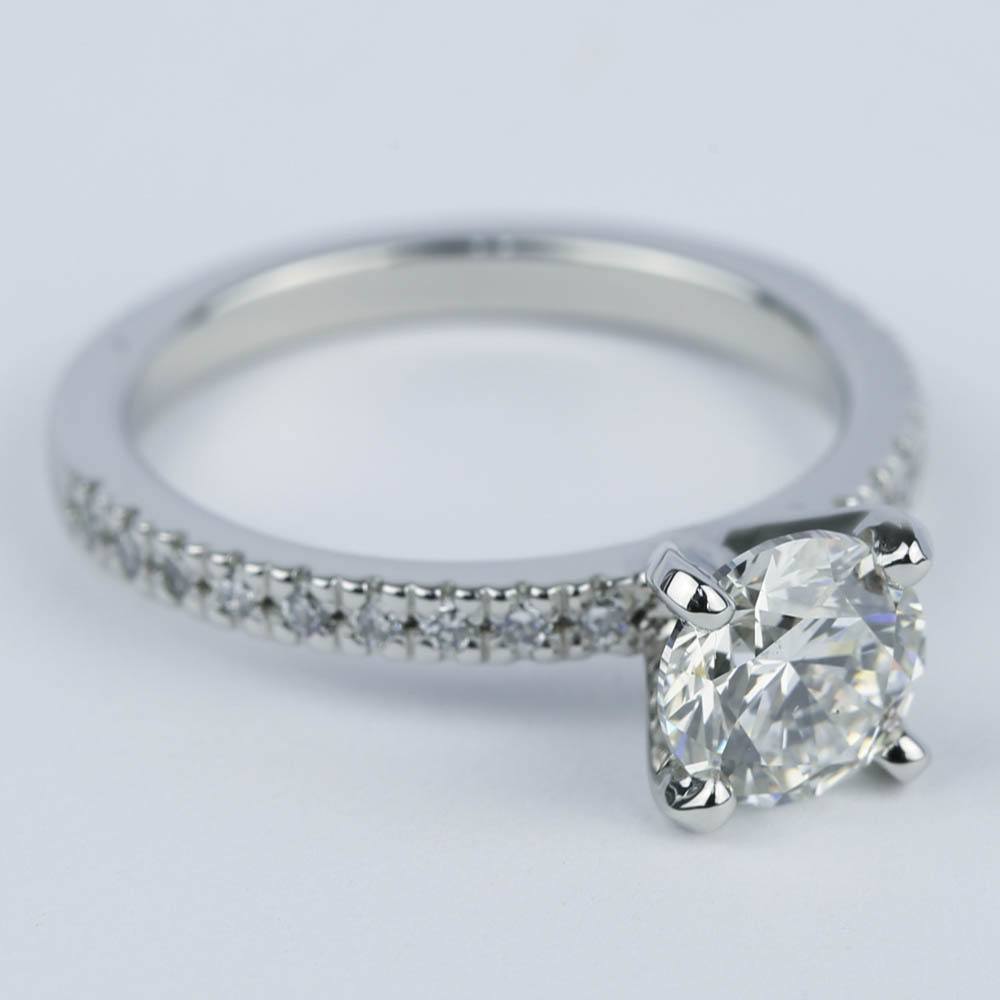 1 Carat Platinum Diamond Ring