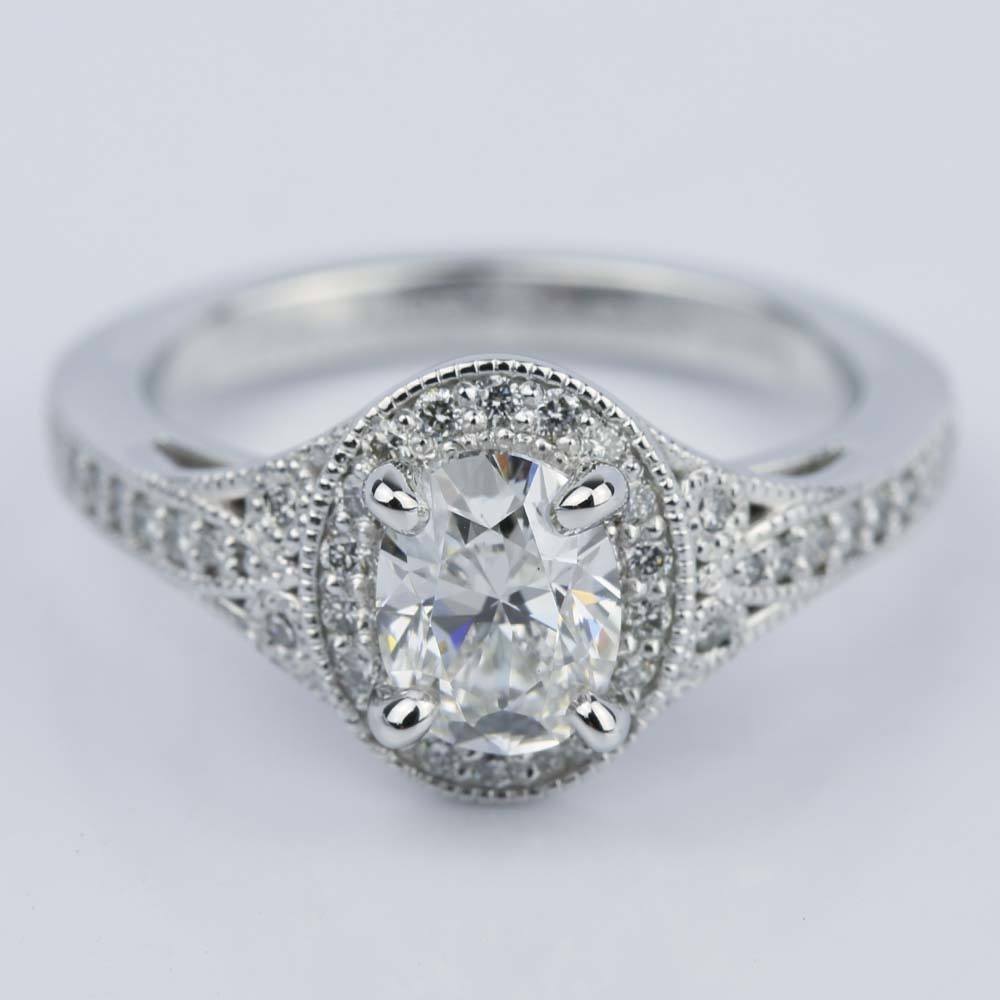 1 carat art deco diamond ring