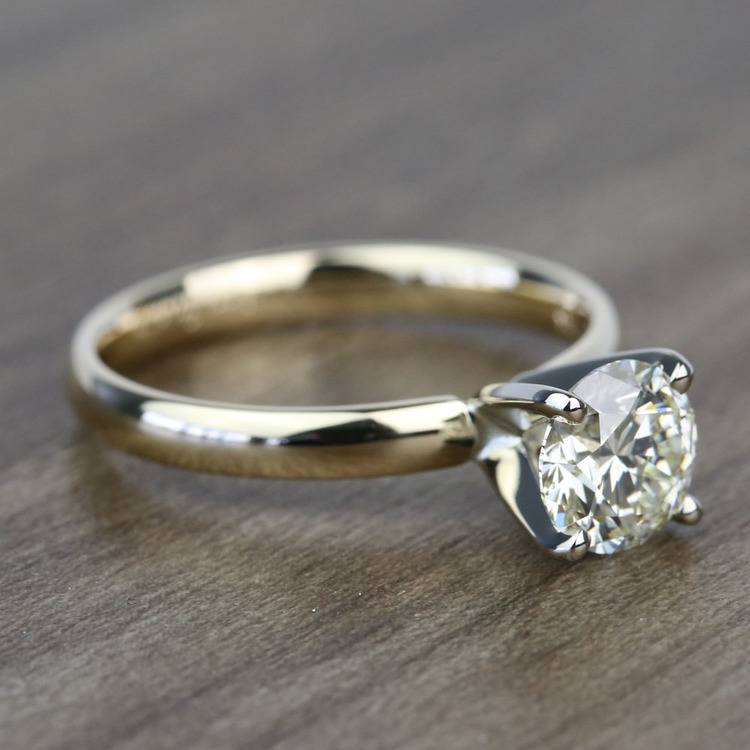 Classic Round Solitaire Diamond Engagement Ring