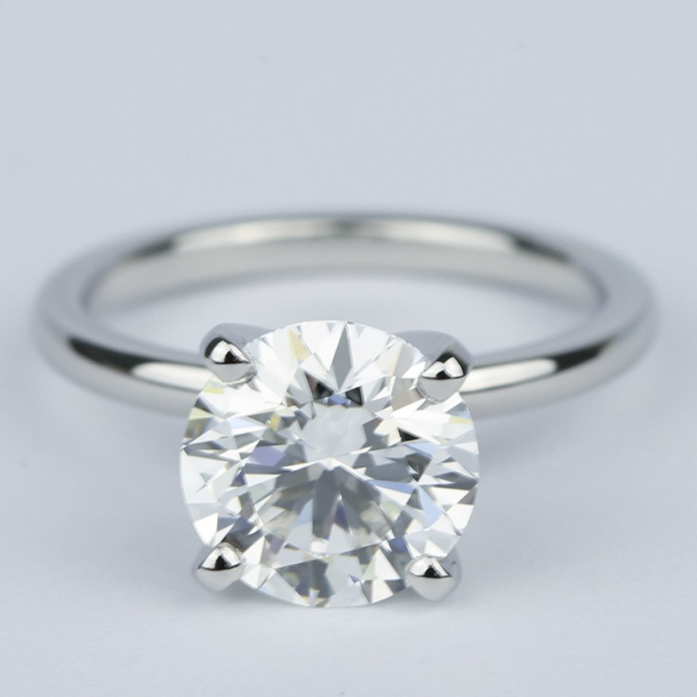 2ct solitaire diamond engagement rings