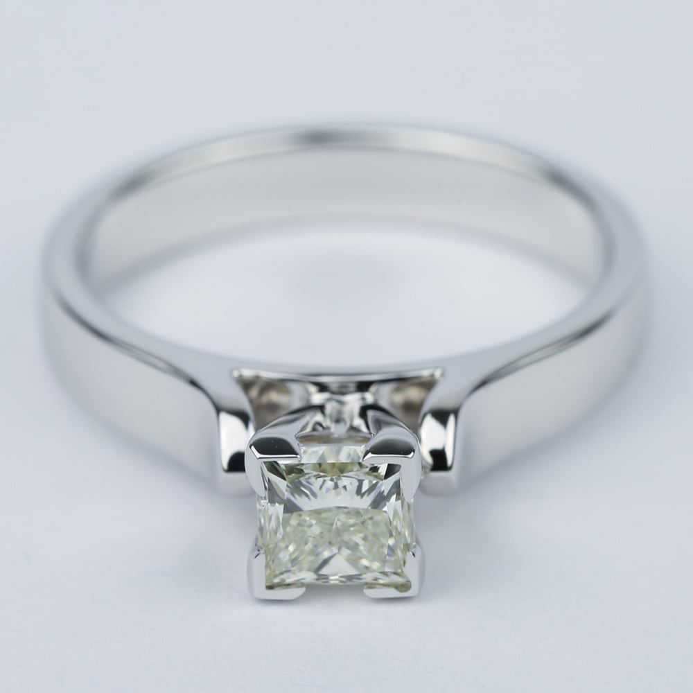 Contour Princess Diamond Engagement Ring (0.80 ct.)
