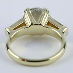Custom Double-Baguette Diamond Engagement Ring (3 Carat)