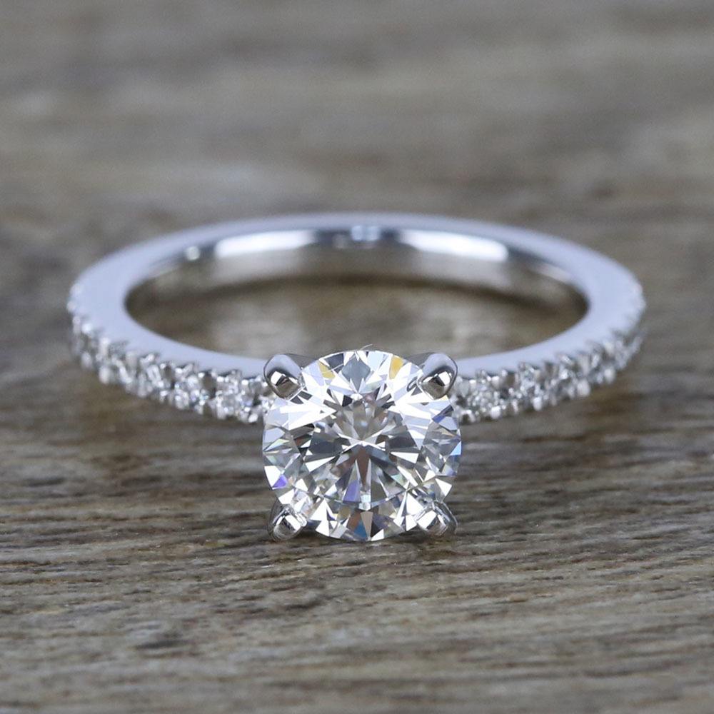 flawless diamond wedding ring