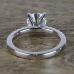 1 Carat Near-Flawless Diamond Ring In White Gold