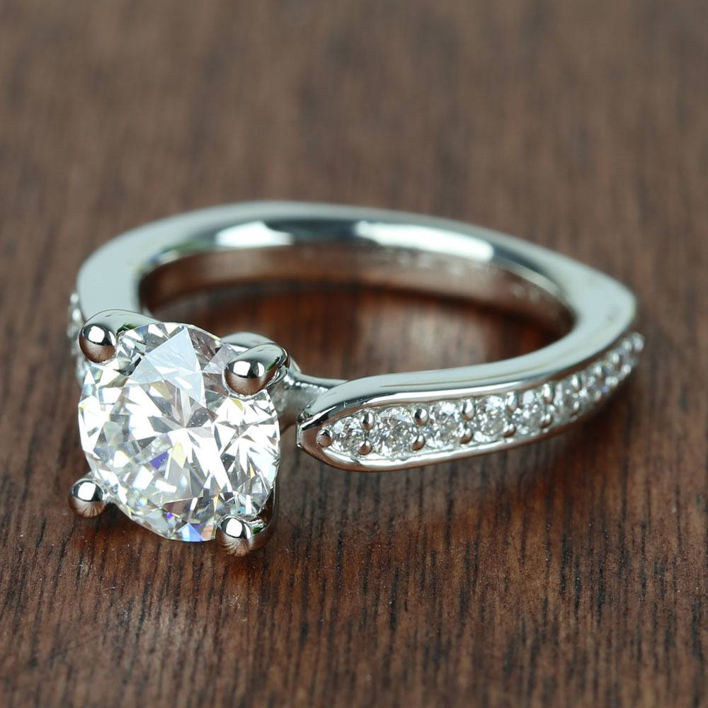 2.52 Carat Flawless Diamond Engagement Ring