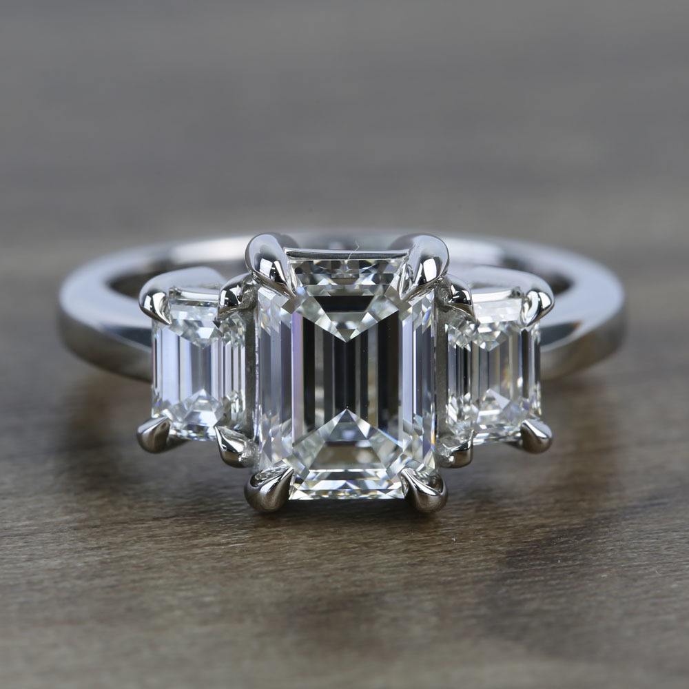 flawless emerald cut diamond