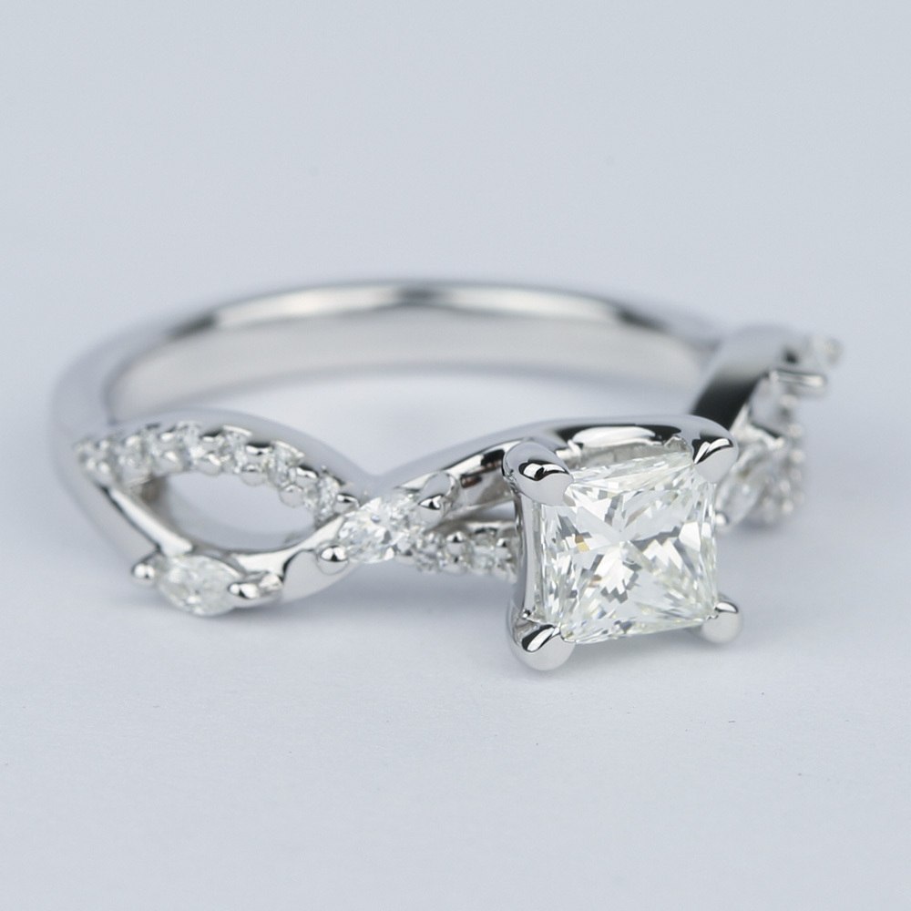 Ivy Princess Diamond Engagement Ring