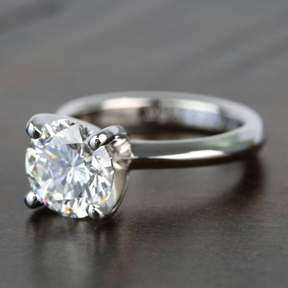 VVS2 1.80 Carat G Color Diamond Engagement Ring