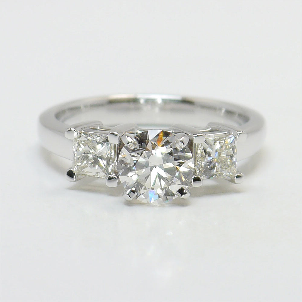 Princess Diamond Engagement Ring