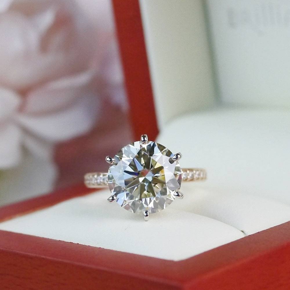 engagement 6 carat diamond ring