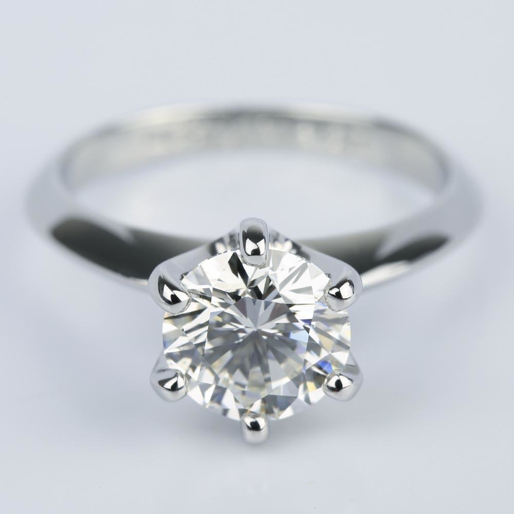 2 carat solitaire diamond ring 6 prong