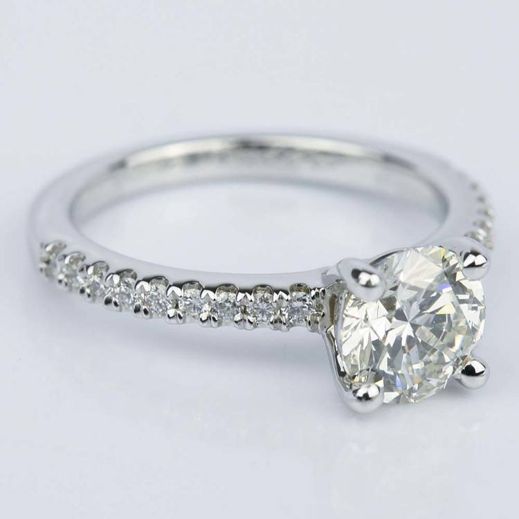 Super Ideal 1 Carat Diamond Engagement Ring