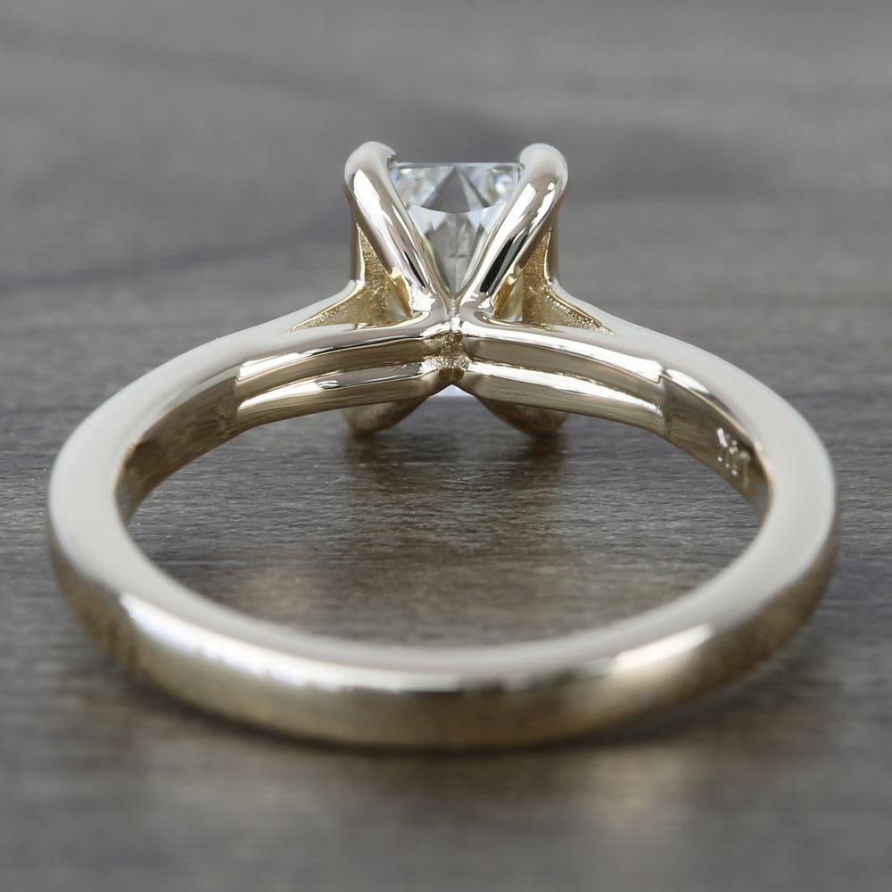 Radiant Cut Diamond Solitaire Ring (1.40 Carat) In Gold