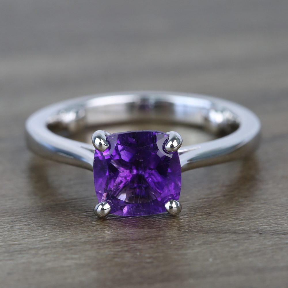 diamond ring purple