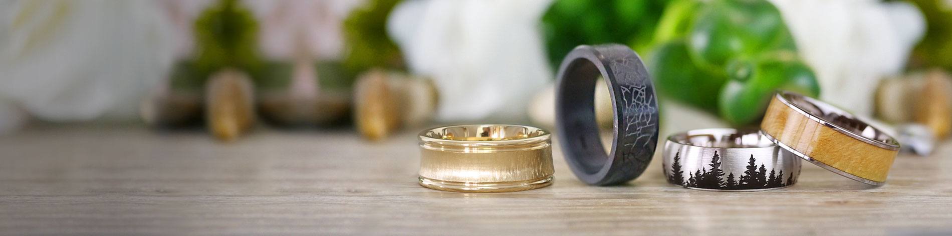 Buy Men S Wedding Bands Groom Wedding Rings Online At Overstock Our Best Wedding Rings Deals