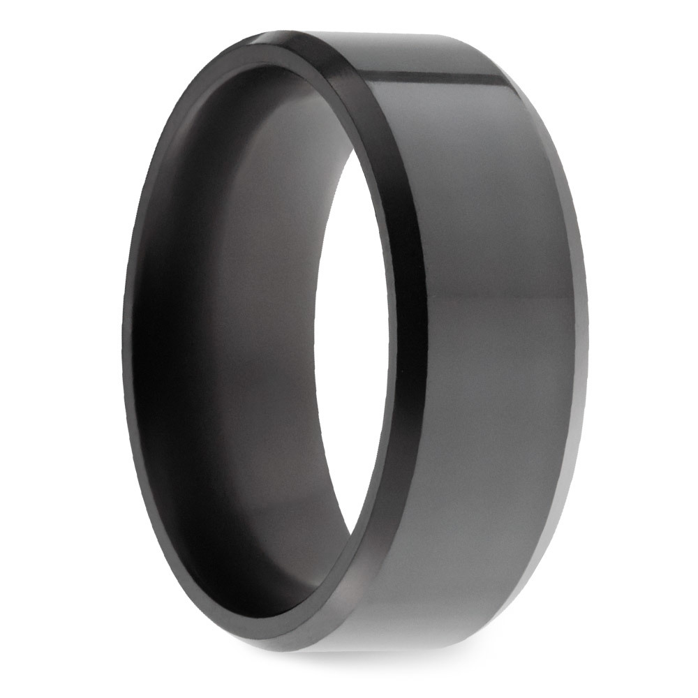 Polished Elysium Wedding Band For Men - Ares