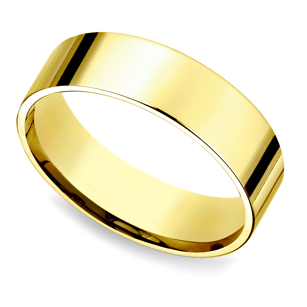 plain gold ring